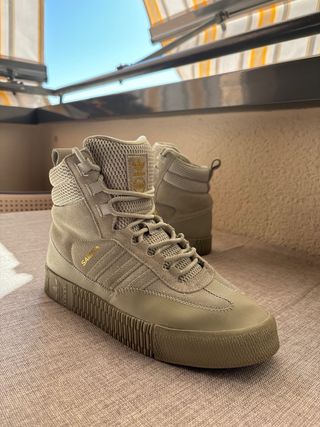 Botines Adidas Samba Verde Oliva