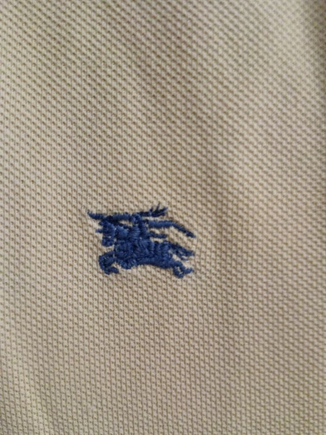 Polo Burberry Amarillo