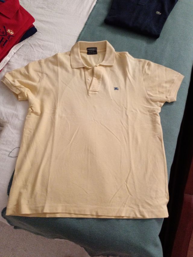 Polo Burberry Amarillo