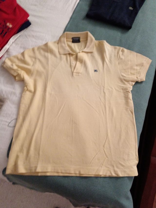 Polo Burberry Amarillo