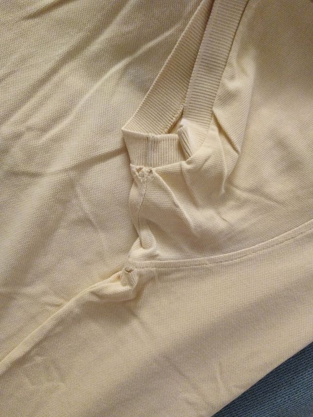 Polo Burberry Amarillo