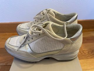 Hogan Interactive beige/silver taglia 35