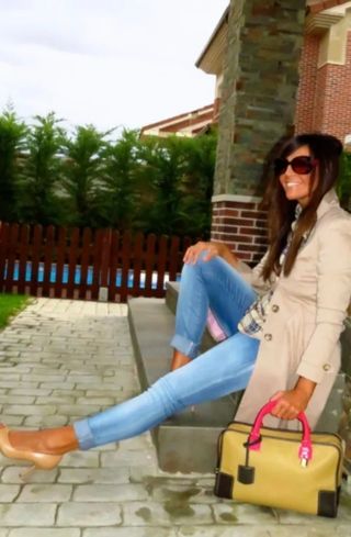 Gabardina Holy Preppy Talla S