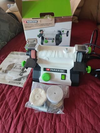 Lijadora doble Parkside para modelismo
