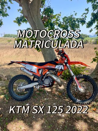 KTM SX 125 Matriculada 2022