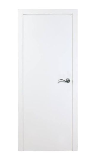 Puerta Block Blanca Lisa Ciega 72.5 Izq Nueva