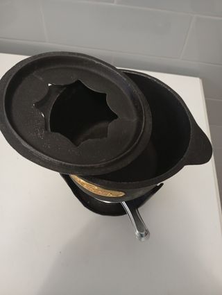 Fondue de hierro fundido