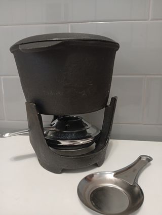 Fondue de hierro fundido