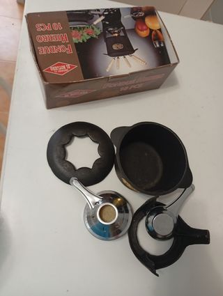 Fondue de hierro fundido