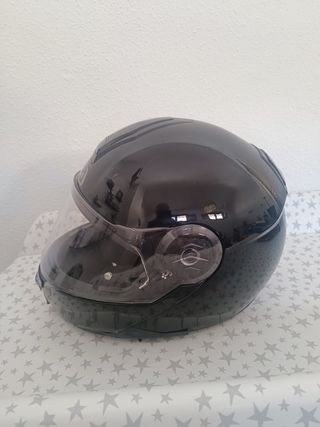 Casco Modular NZI Negro Usado 8 o 10 veces