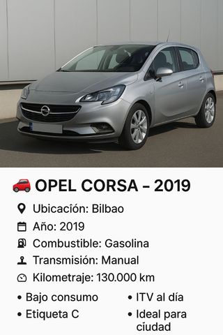 Opel Corsa 2019