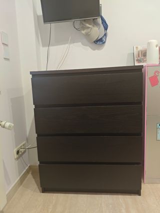 Habitación Juvenil Completa: Cama, Cómoda y Armari