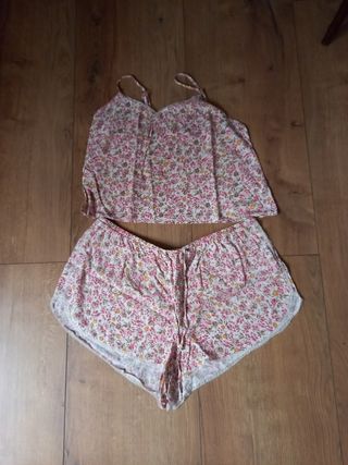 Pijama Verano Flores