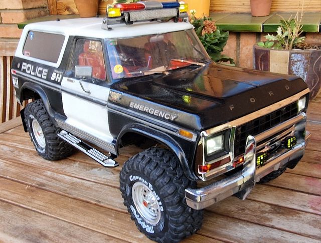 Crawler Traxxas TRX4 Ford Bronco con extras