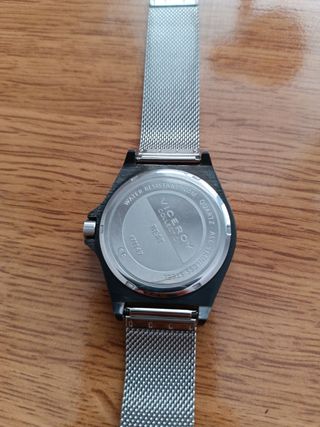 Reloj Viceroy Negro y Plateado
