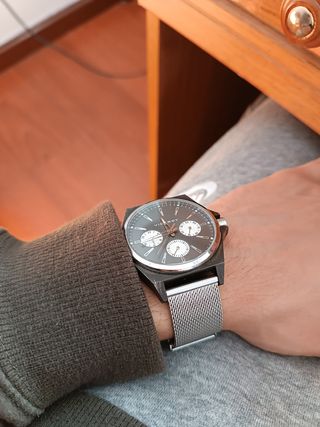 Reloj Viceroy Negro y Plateado