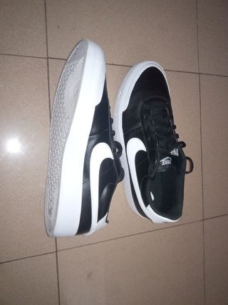 Zapatillas Nike Court Shot Negras Talla 45 