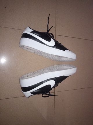 Zapatillas Nike Court Shot Negras Talla 45 