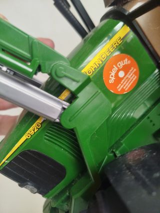 Tractor John Deere con remolque