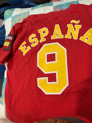Camiseta España Infantil Roja