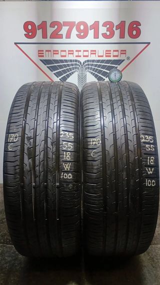 6UD 235 55 18 W CONTINENTAL RUEDA AL 90% VIDA UTIL