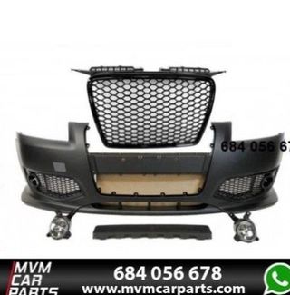 Paragolpes Delantero Audi A3 05-08 Look RS3 Black