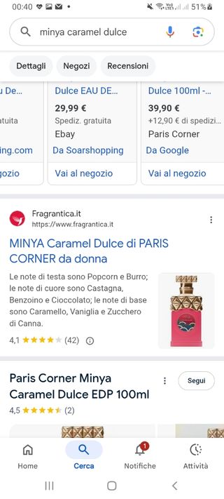 Mirya Mynia Caramel Dulce Profumo