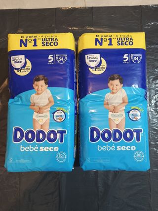 Dodot Seco Talla 5 (11-16 kg) - 2 Paquetes
