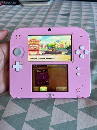Consola Nintendo 2DS Rosa
