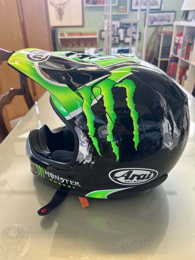 Casco Arai Monster Energy Verde