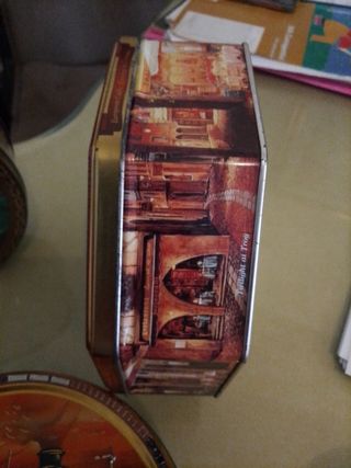 3 Scatole di Latta Vintage