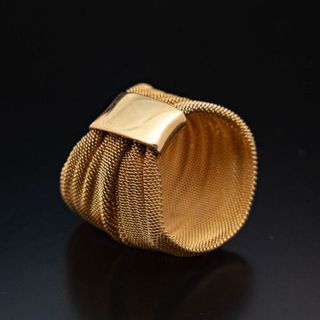 Anillo Tous Oro Esterilla