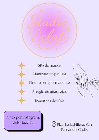 Servicio de manicura