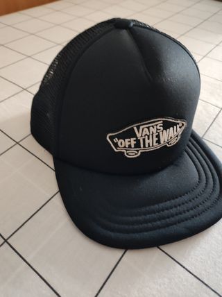 Gorra Vans Negra Niño