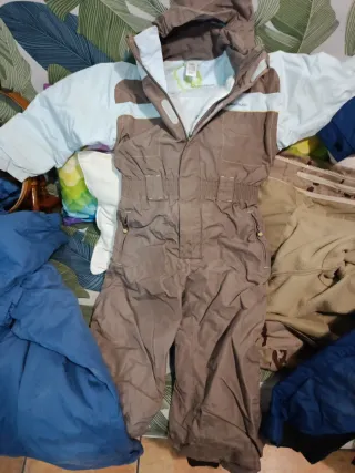 Ropa para la nieve y esquiar Pantalón esquí, botas