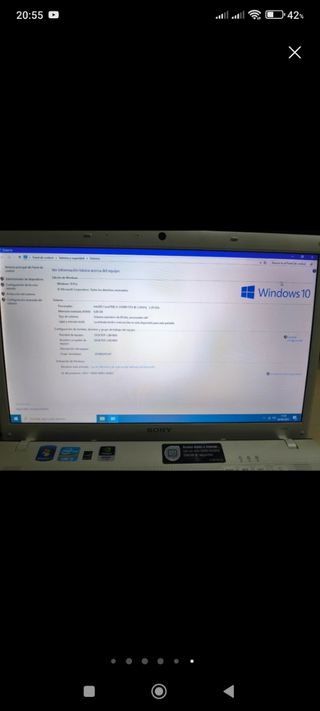 PORTATIL SONY VAIO