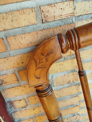 Cabecero de madera 120 cm x 120 cm Restaurado