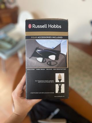 Plancha Vertical Russell Hobbs Steam Genie 2-in-1