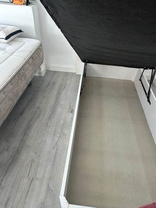 Canapé + Colchón Blanco 90x190