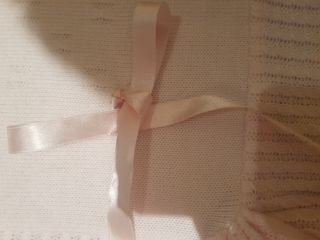 Toquilla bebé rosa clara