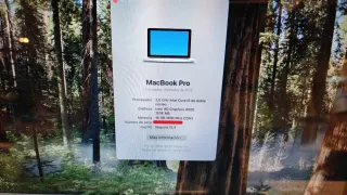 MacBook Pro 13 2012 16GB RAM 1TB SSD Batería nueva