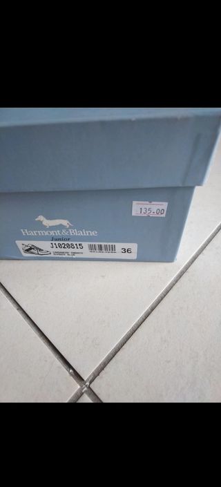 Scarpe ragazzo Harmont & Blaine blu/rosse