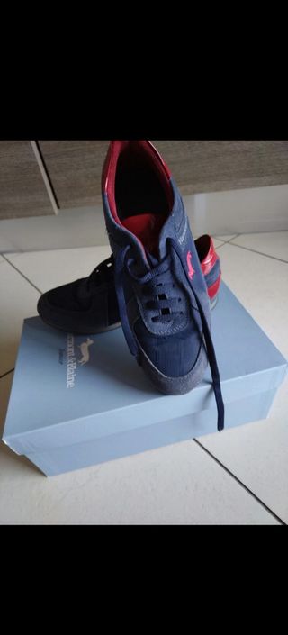 Scarpe ragazzo Harmont & Blaine blu/rosse