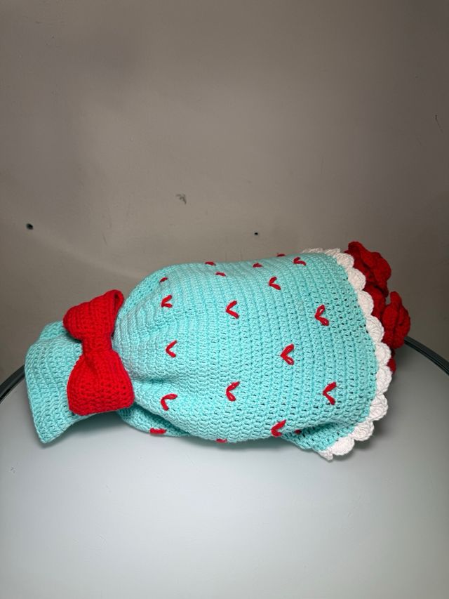 Muñeca amigurumi tejida 35cm - Hecha por encargo