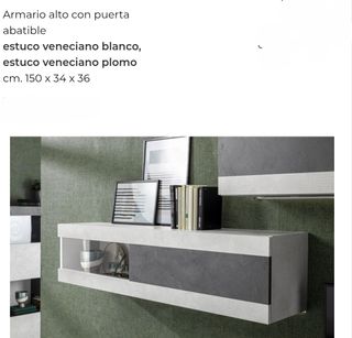 2 Vitrinas modernas Nuevas basculantes