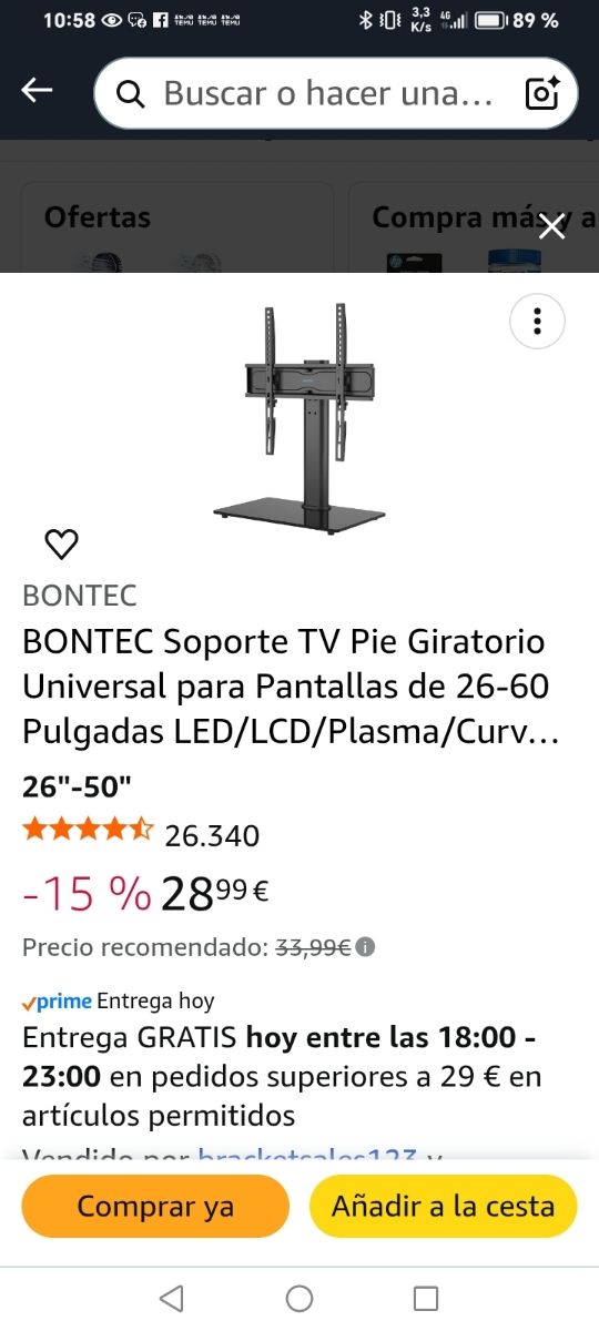 Soporte TV SONTEC