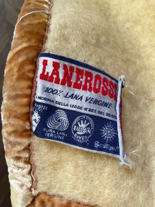 Coperta lettino culla Lanerossi 100% Lana Vergine