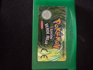 Pokemon Edición Verde Hoja GBA