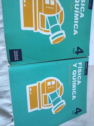 Libros de física y química 4 eso