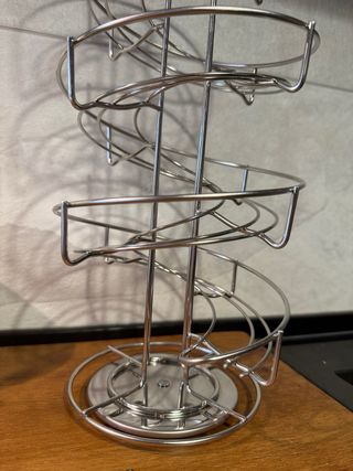 Porta capsule caffè a spirale